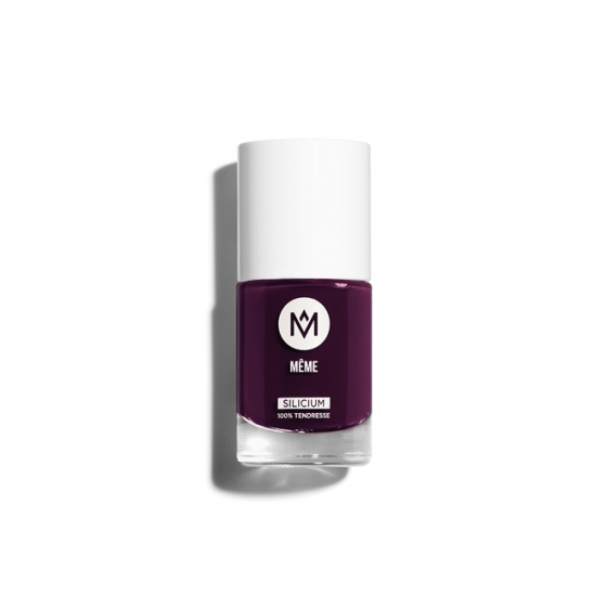 Le Vernis au Silicium Aubergine - MÊME Cosmetics