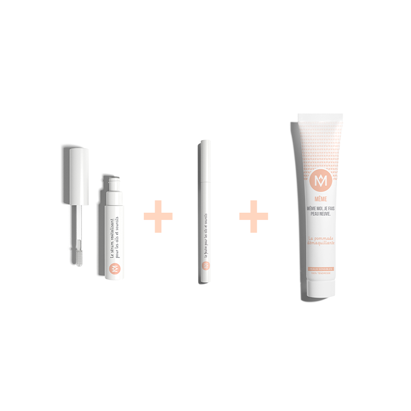 Eyebrow and lash beauty trio MÊME Cosmetics