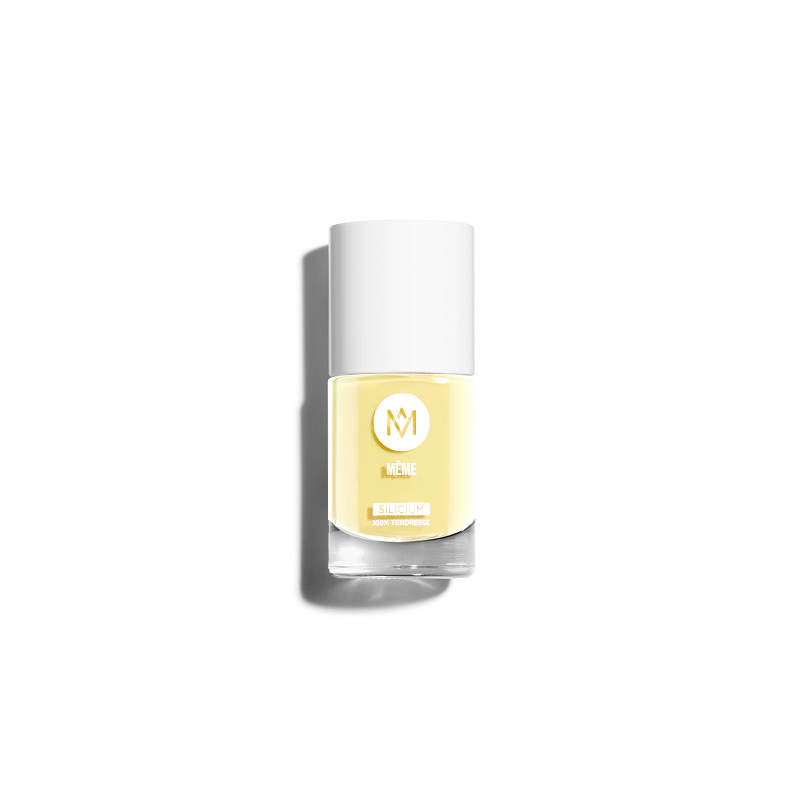 Mimosa yellow silicon Nail polish for weak and damaged nails - MÊME Cosmetics