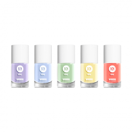 New collection of limited edition silicon-enriched pastel Nail polishes - MÊME Cosmetics