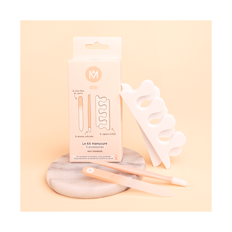 Manicure and pedicure accessories kit to take care of your nails before applying nail polish - MÊME Cosmetics