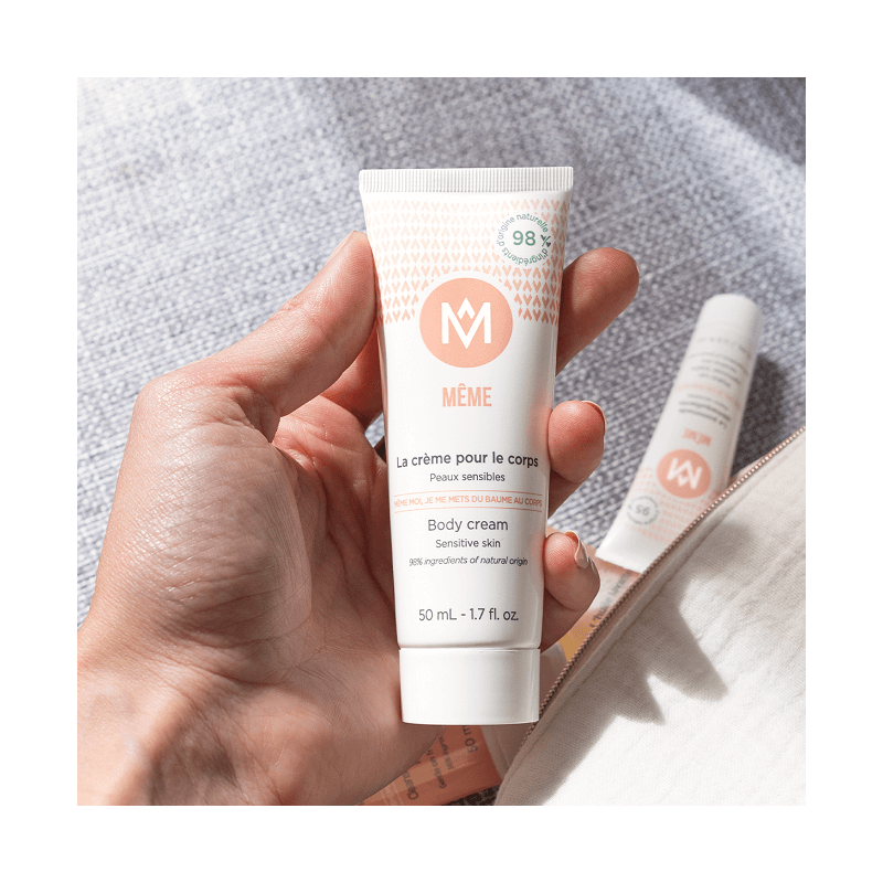 Crème nourissante pour le corps conçu pour les peaux sensibles  - Format voyage - MÊME Cosmetics