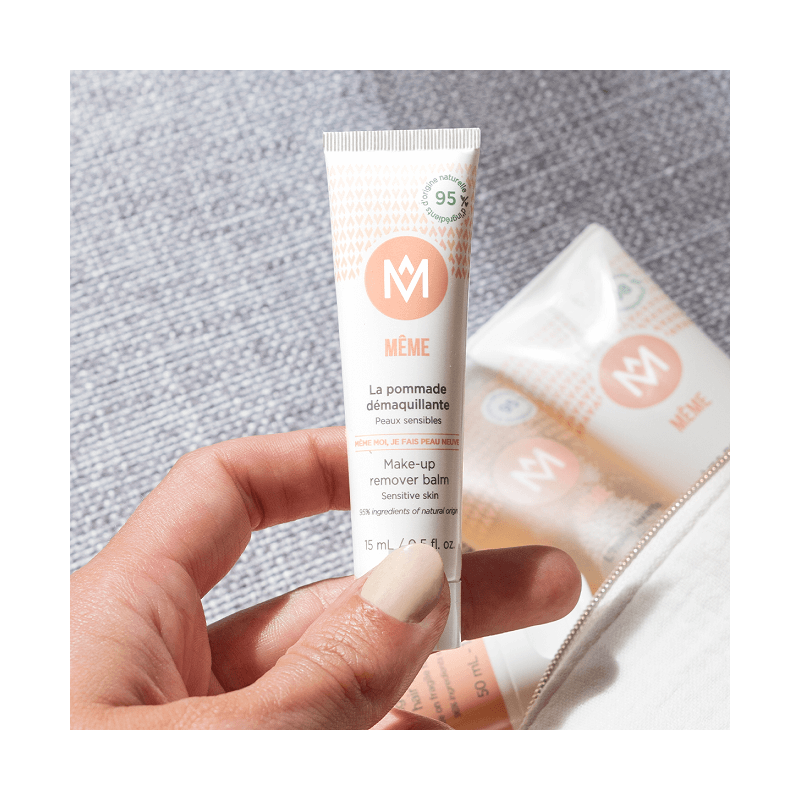 Makeup remover balm for gentle make-up removal without cotton - Travel size - MÊME Cosmetics