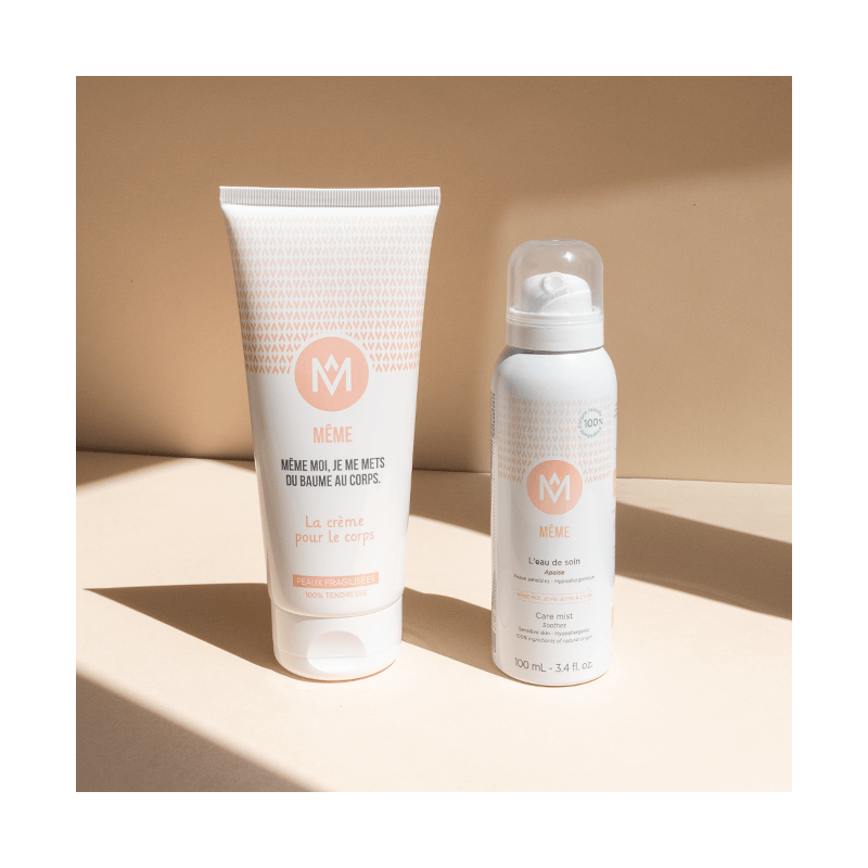 Kit apaisant post-radiothérapie - apaise les peaux fragiles et les brûlures - MÊME Cosmetics