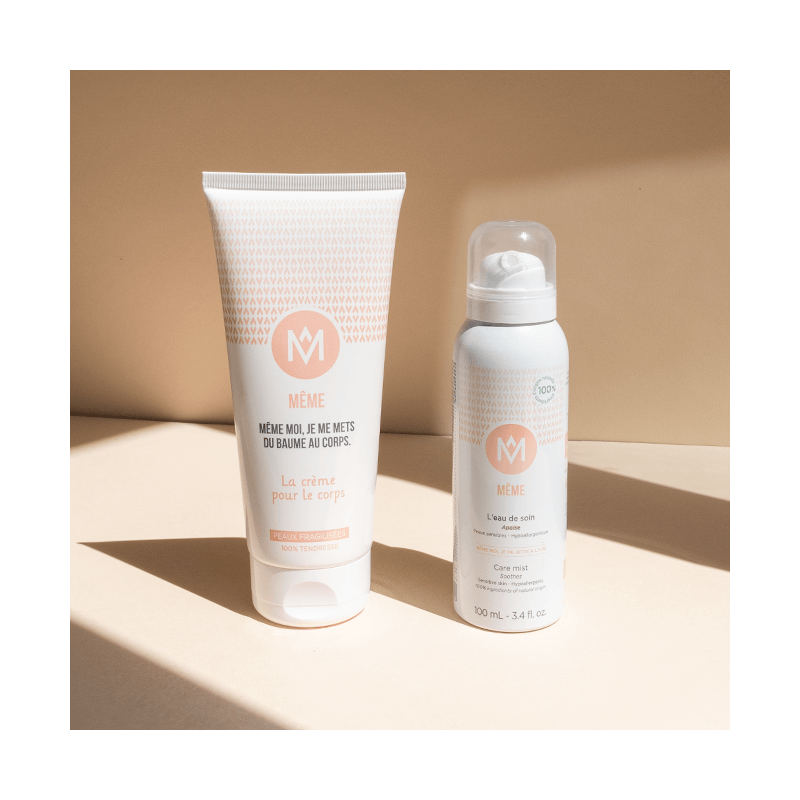 Post-radiation soothing kit - soothes fragile skin and burns - MÊME Cosmetics