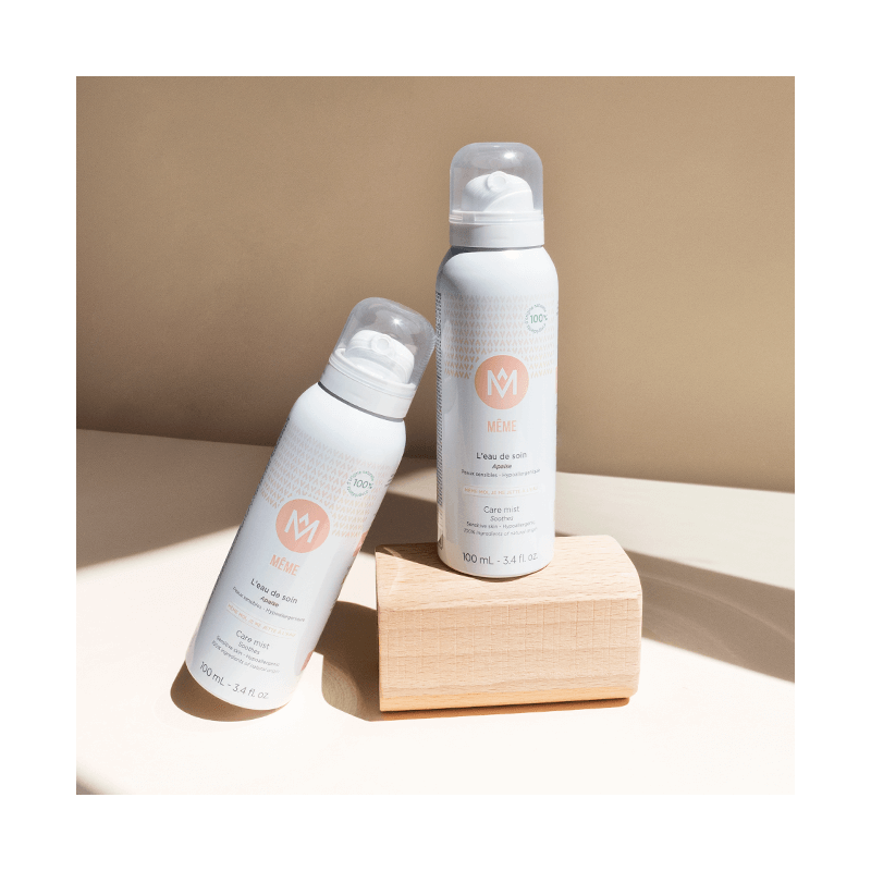 Care mist duo to soothe skin sensitized and irritated by radiotherapy - MÊME Cosmetics
