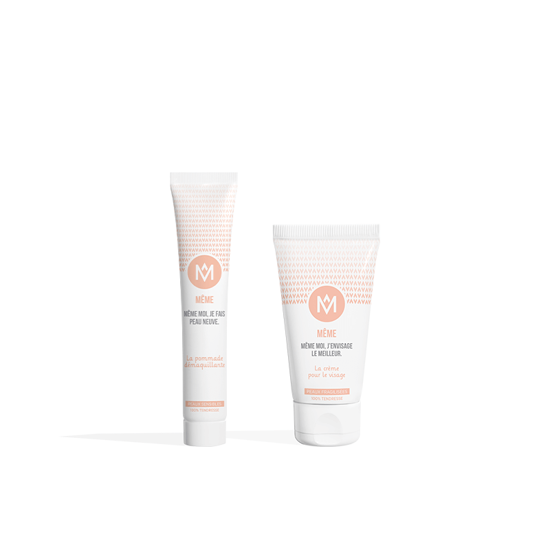 Kit Soin Visage - Crème Visage et Pommade Démaquillante - MÊME Cosmetics