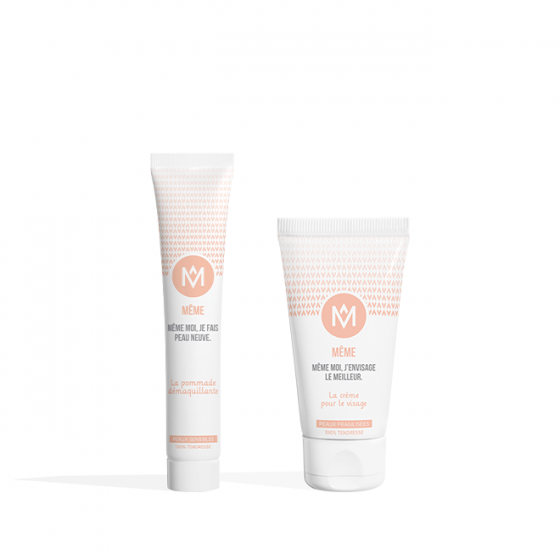 Kit Soin Visage - Crème Visage et Pommade Démaquillante - MÊME Cosmetics