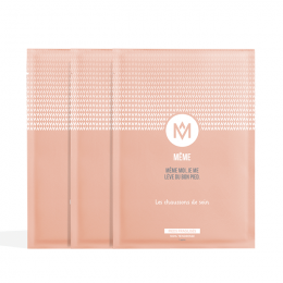 Kit of 3 pairs of moisturizing slippers to fight against hand-foot syndrome - MÊME Cosmetics