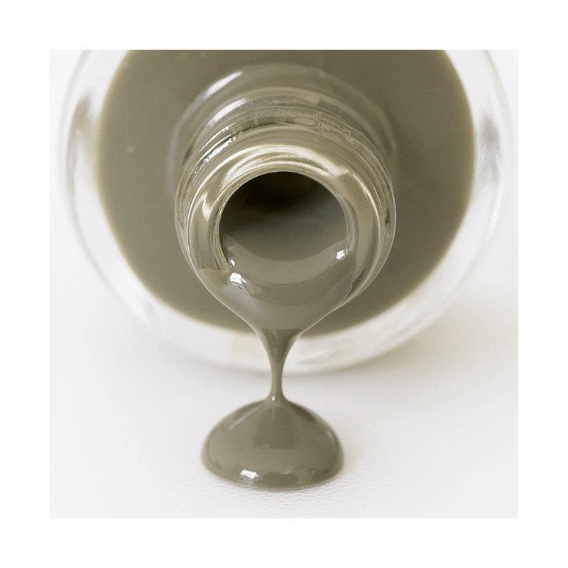 vernis à ongles kaki au silicium - MÊME Cosmetics