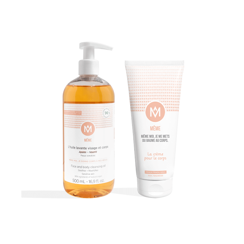Body care essentials to gently wash then moisturize your skin - MÊME Cosmetics