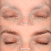 Before and after Lash and Brow Densifying Serum - MÊME Cosmetics