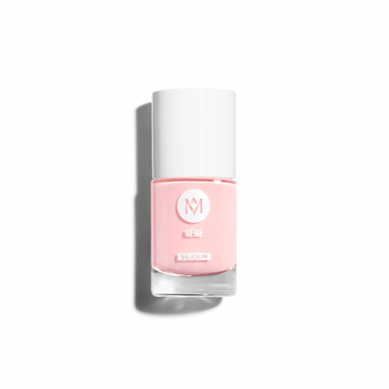 Pink nail polish to protect streaked and brittle nails - MÊME Cosmetics