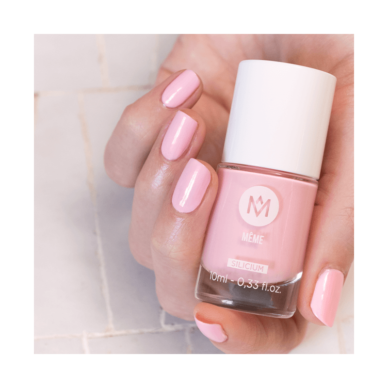 pale pink nail polish - MÊME Cosmetics