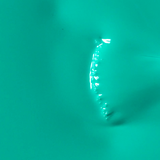 Vernis à ongles Vert turquoise enrichi au silicium - MÊME Cosmetics