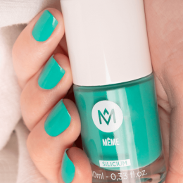 turquoise blue nail polish - MÊME Cosmetics