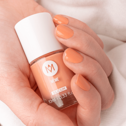 vernis à ongles orange clair pêche - MÊME Cosmetics