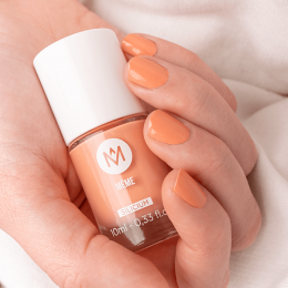 light orange peach nail polish - MÊME Cosmetics