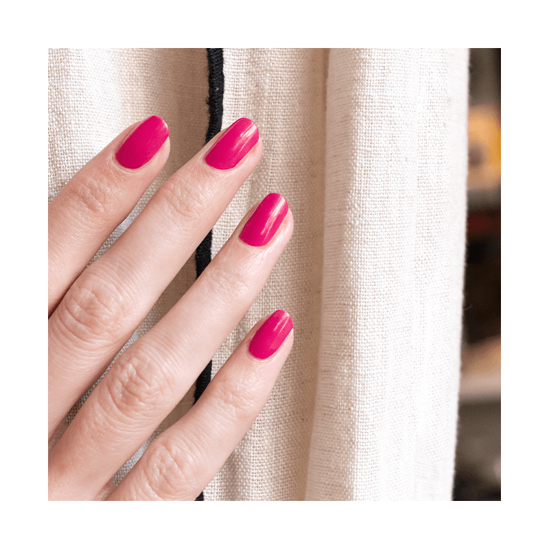 vernis au silicium rose pivoine pour les ongles fragiles suite aux traitements anticancéreux - MÊME Cosmetics