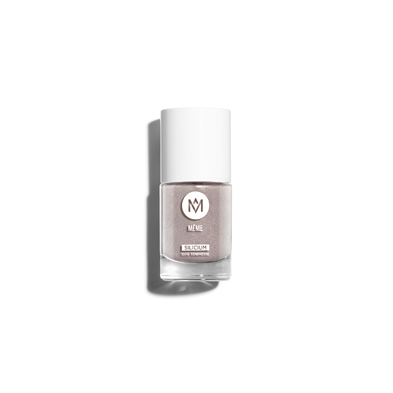 Vernis à ongles argenté au silicium - MÊME Cosmetics