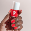 Coral silicon nail polish to protect and fortify damaged nails - MÊME Cosmetics