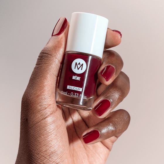 Burgundy Silicon Nail Polish - MÊME Cosmetics