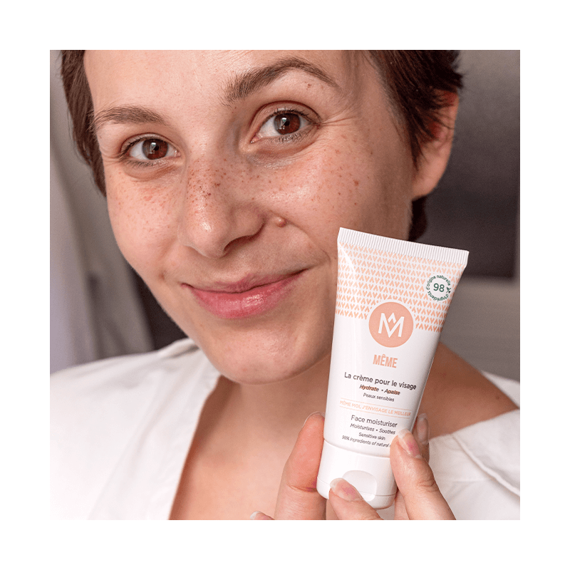 La crème visage hydrate et nourrit votre peau sensible et atopique - MÊME Cosmetics