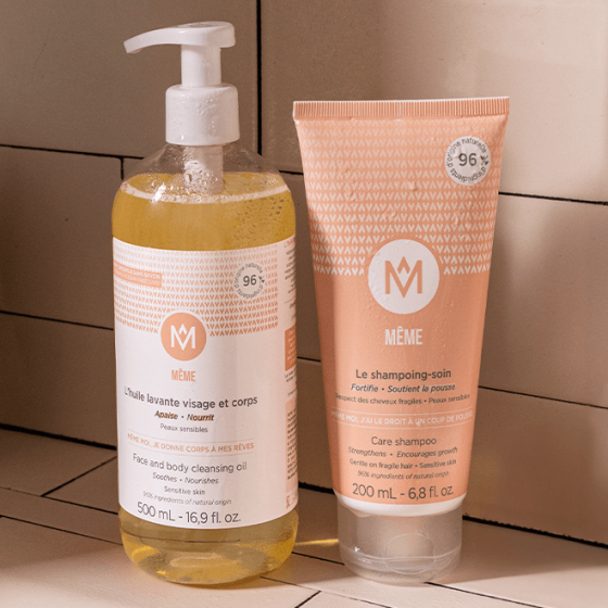 Shower essentials for dry and sensitive skin during cancer treatments - MÊME Cosmetics