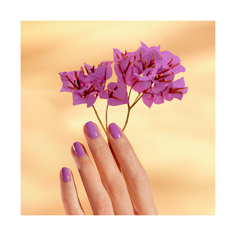 Vernis violet Bougainvillier renforce et protège - MÊME Cosmetics