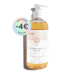 Discount on Natural Body Cleansing Oil for sensitive skin - MÊME Cosmetics