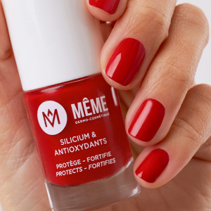 vernis au silicium rouge