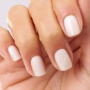 Milky nude nail polish