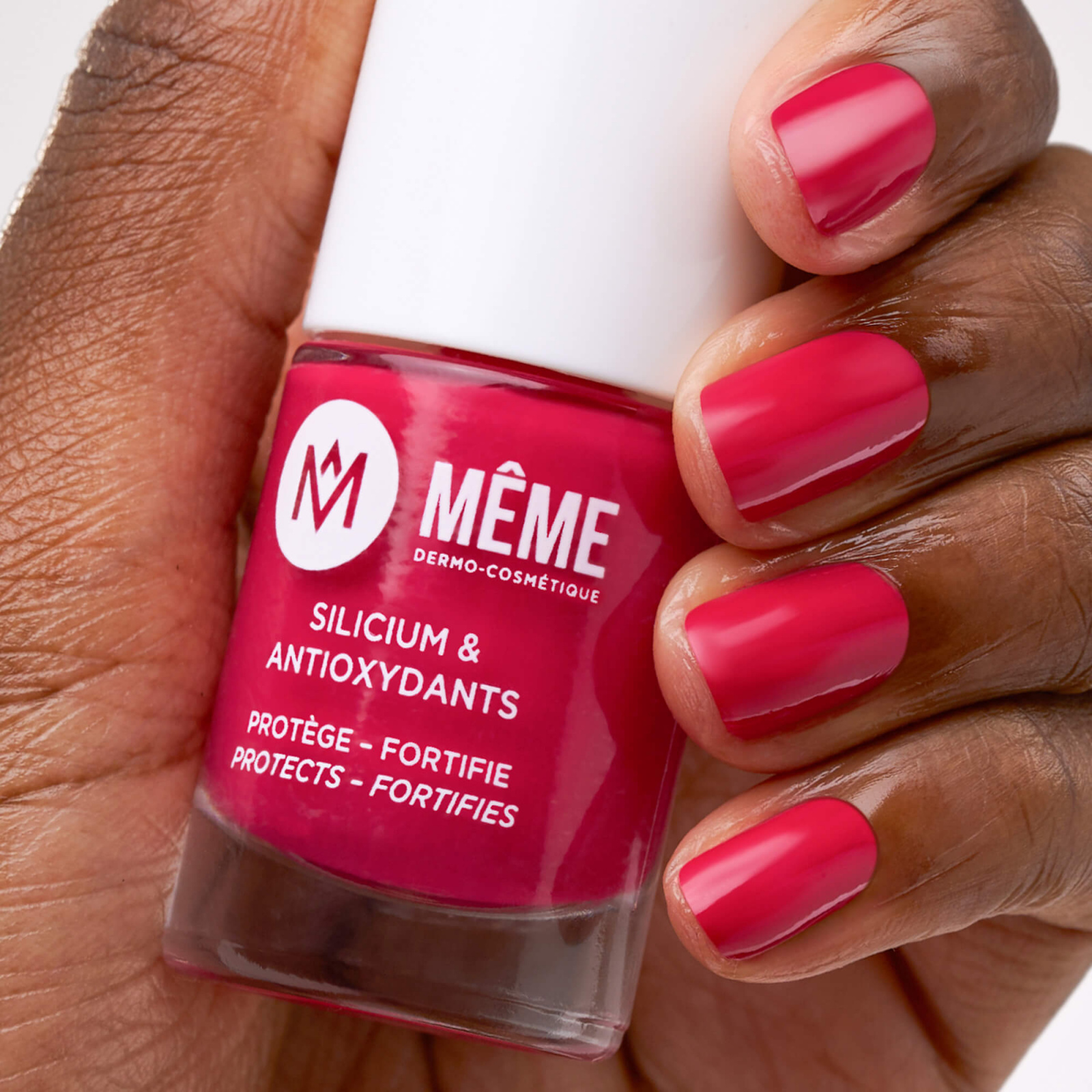 vernis au silicium opaque rose