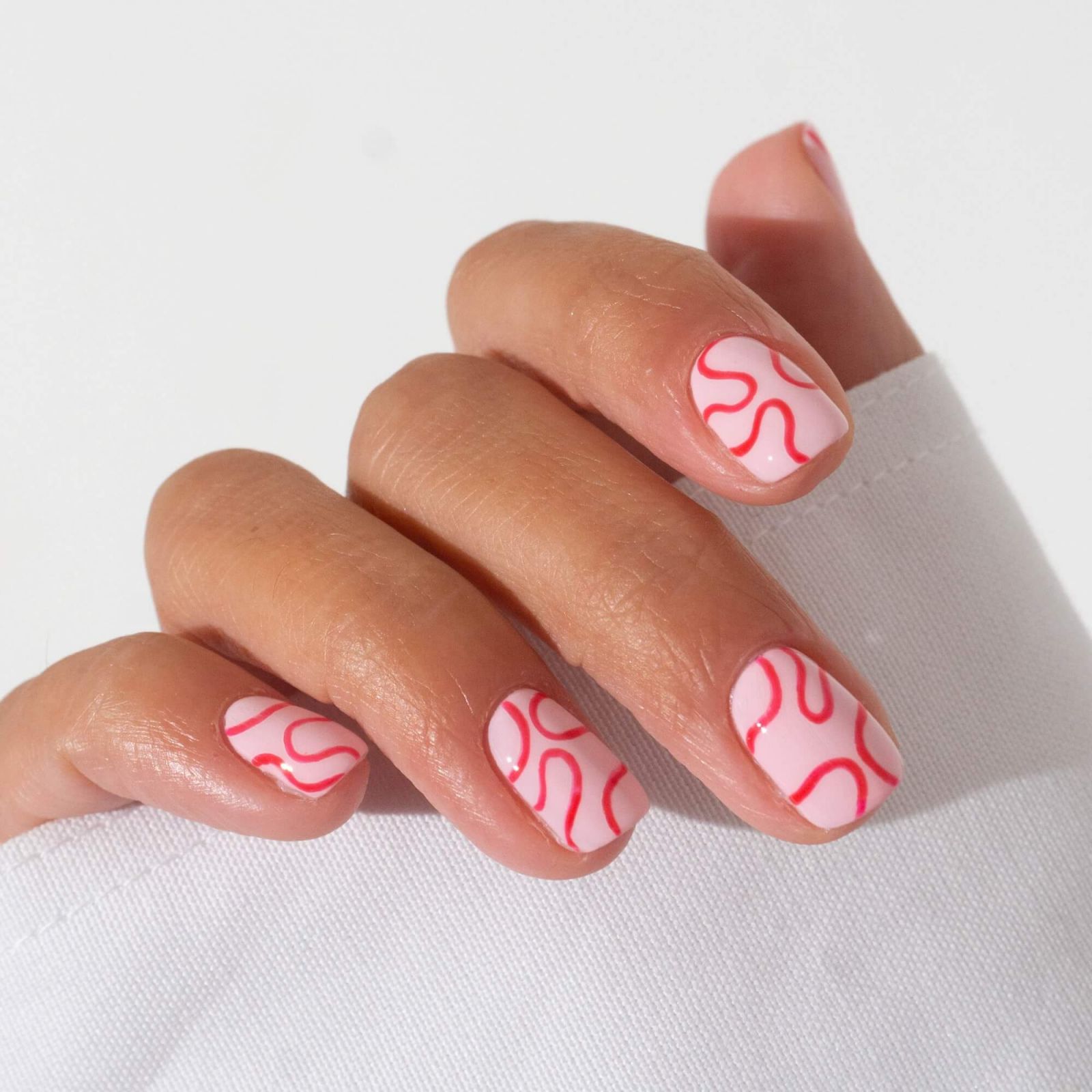 Vernis au silicium rose Dragée