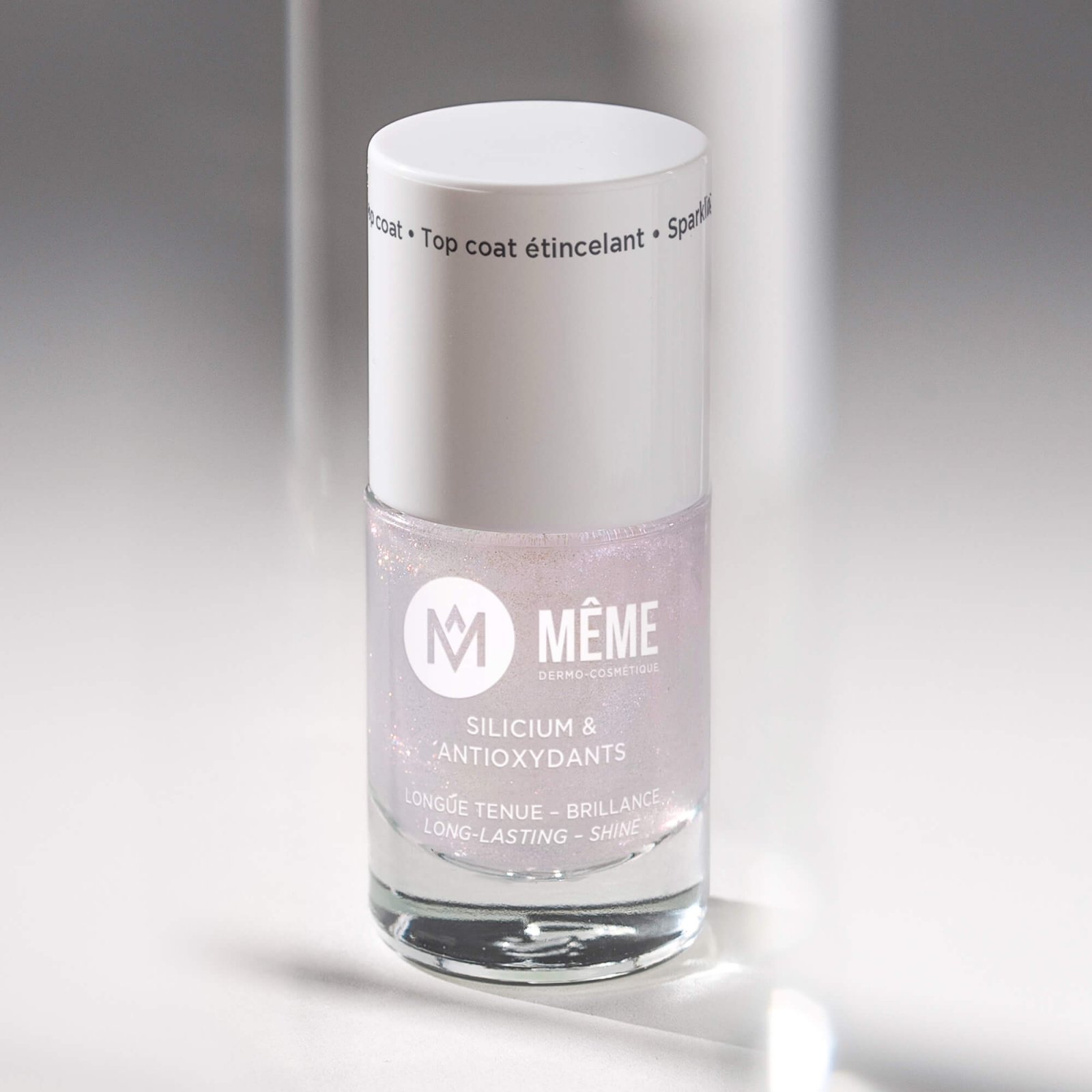Sparkling silicon-based top coat - MÊME Cosmetics