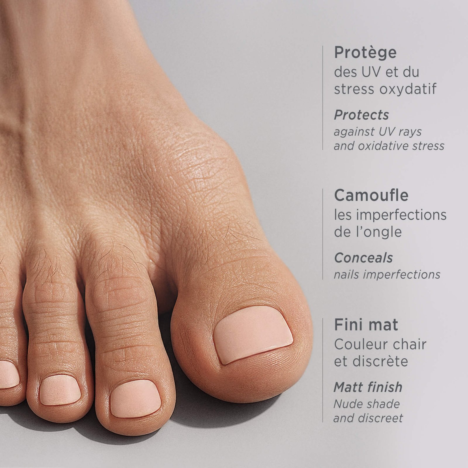 Vernis opaque et discret pour les hommes - MÊME Cosmetics