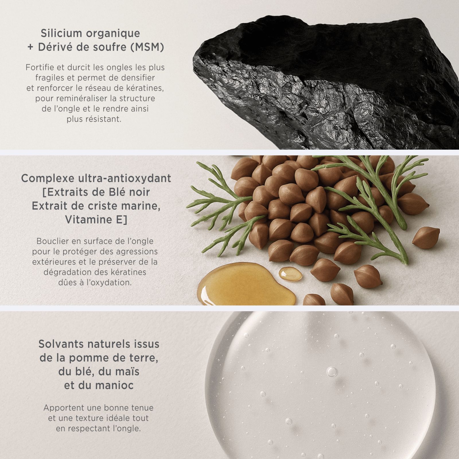 Vernis au silicium Taupe