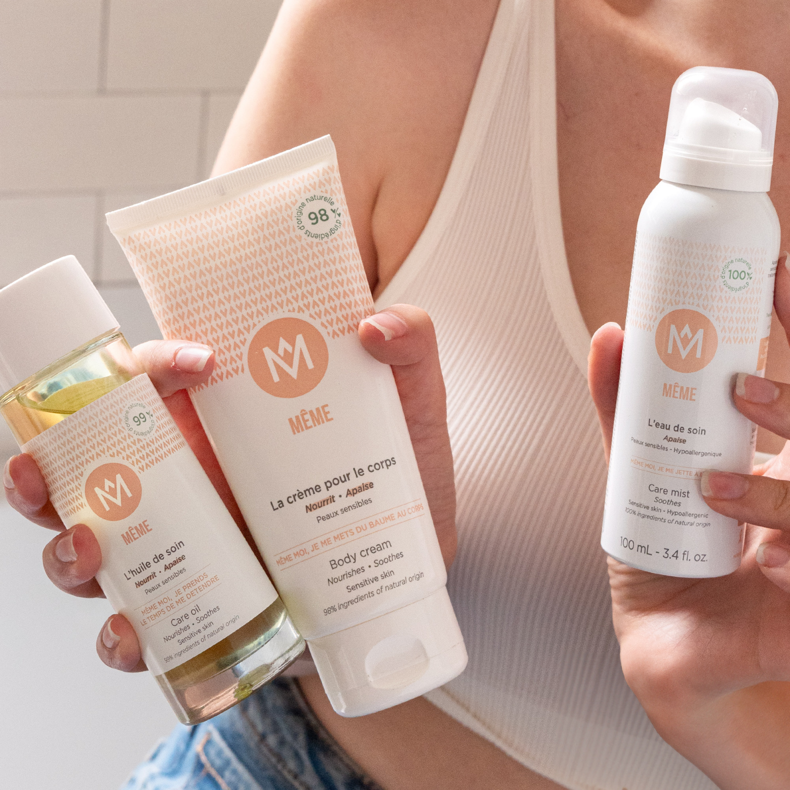La Crème pour le Corps limite les sensations d’inconfort et protége votre peau - MÊME Cosmetics
