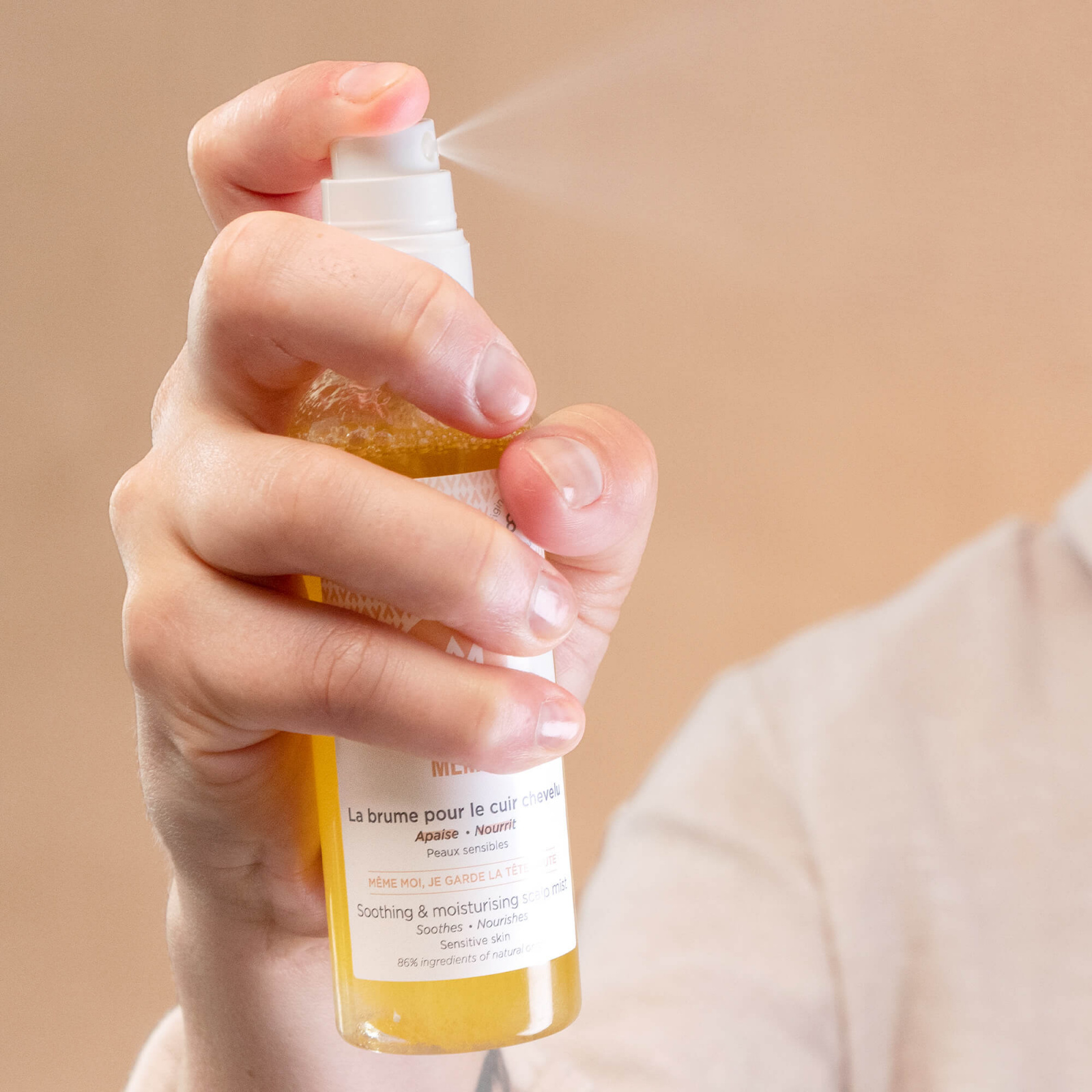 La brume pour favoriser la repousse du cuir chevelu - MÊME Cosmetics