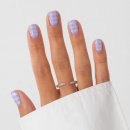 Nail art vernis Lilas