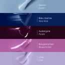 Navy blue silicon nail polish