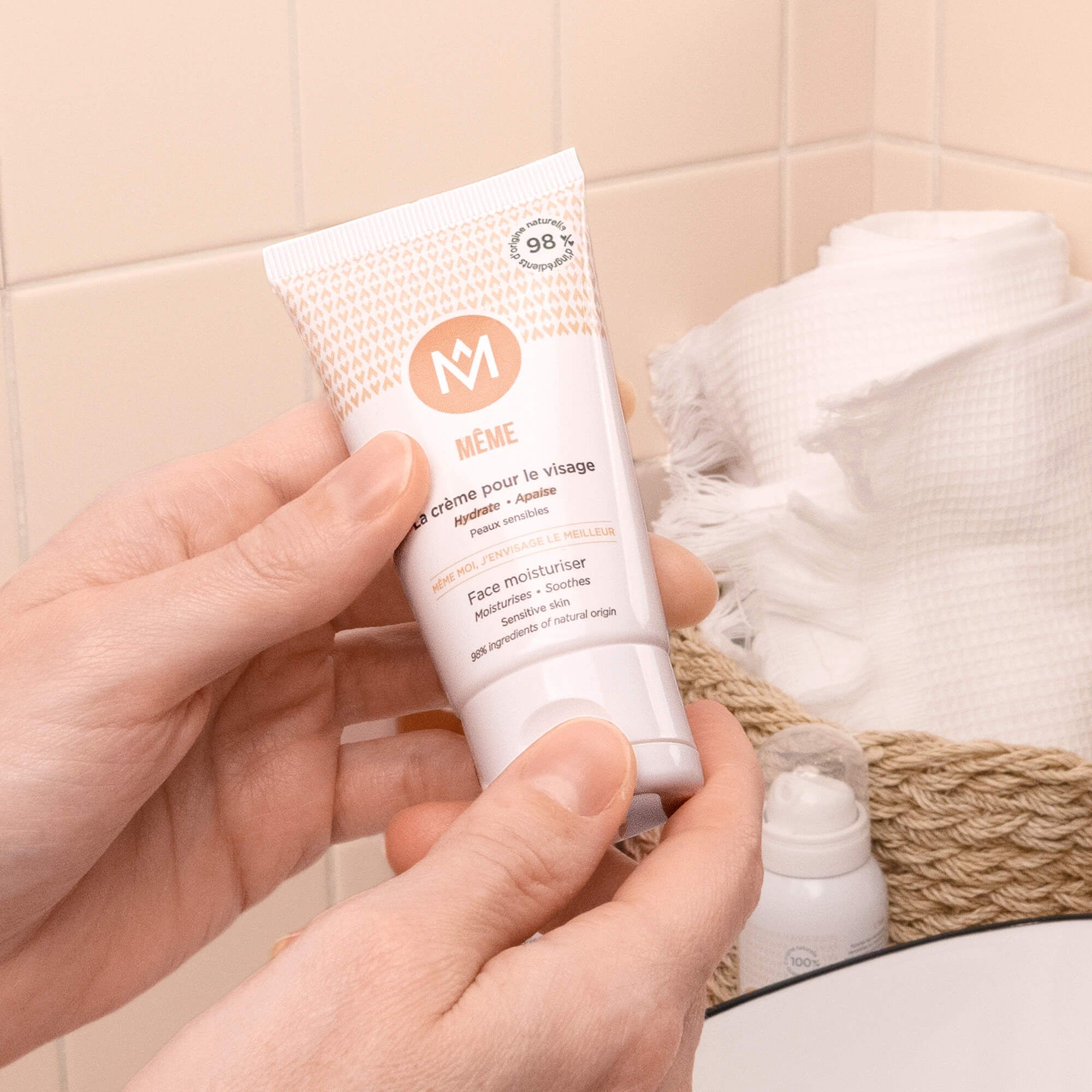 フェイスクリーム meme Facial hydration and nutrition routine - MÊME