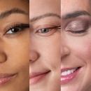 Organic cosmetic eye makeup