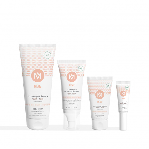 Kit SOS sècheresse hydratant et apaisant pour peaux sensibilisées par chimio - MÊME Cosmetics