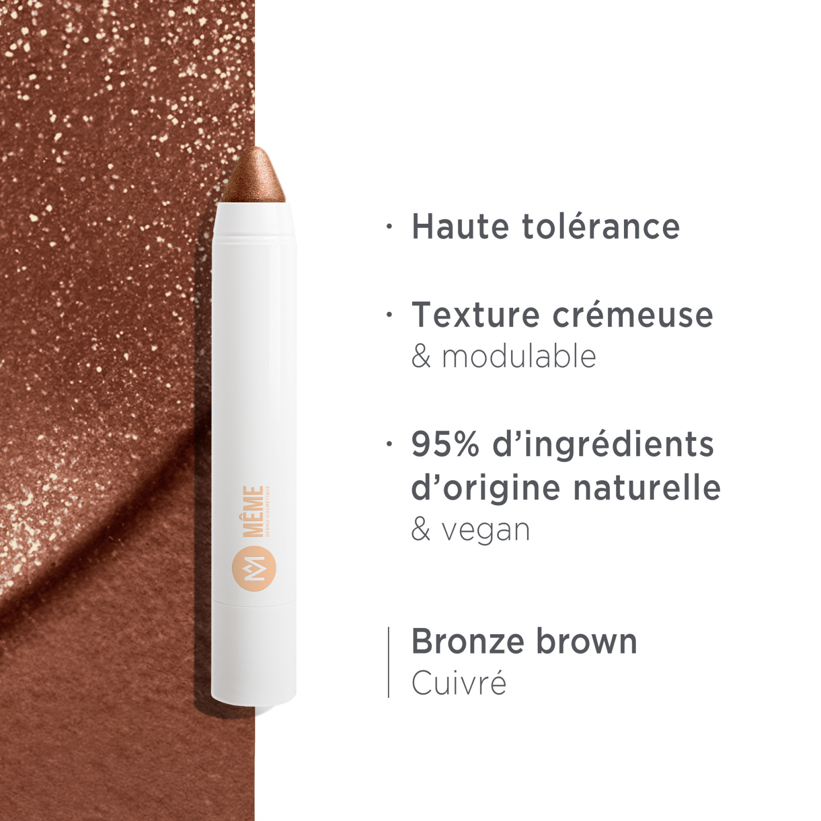 Bronze brown eyeshadow - MÊME