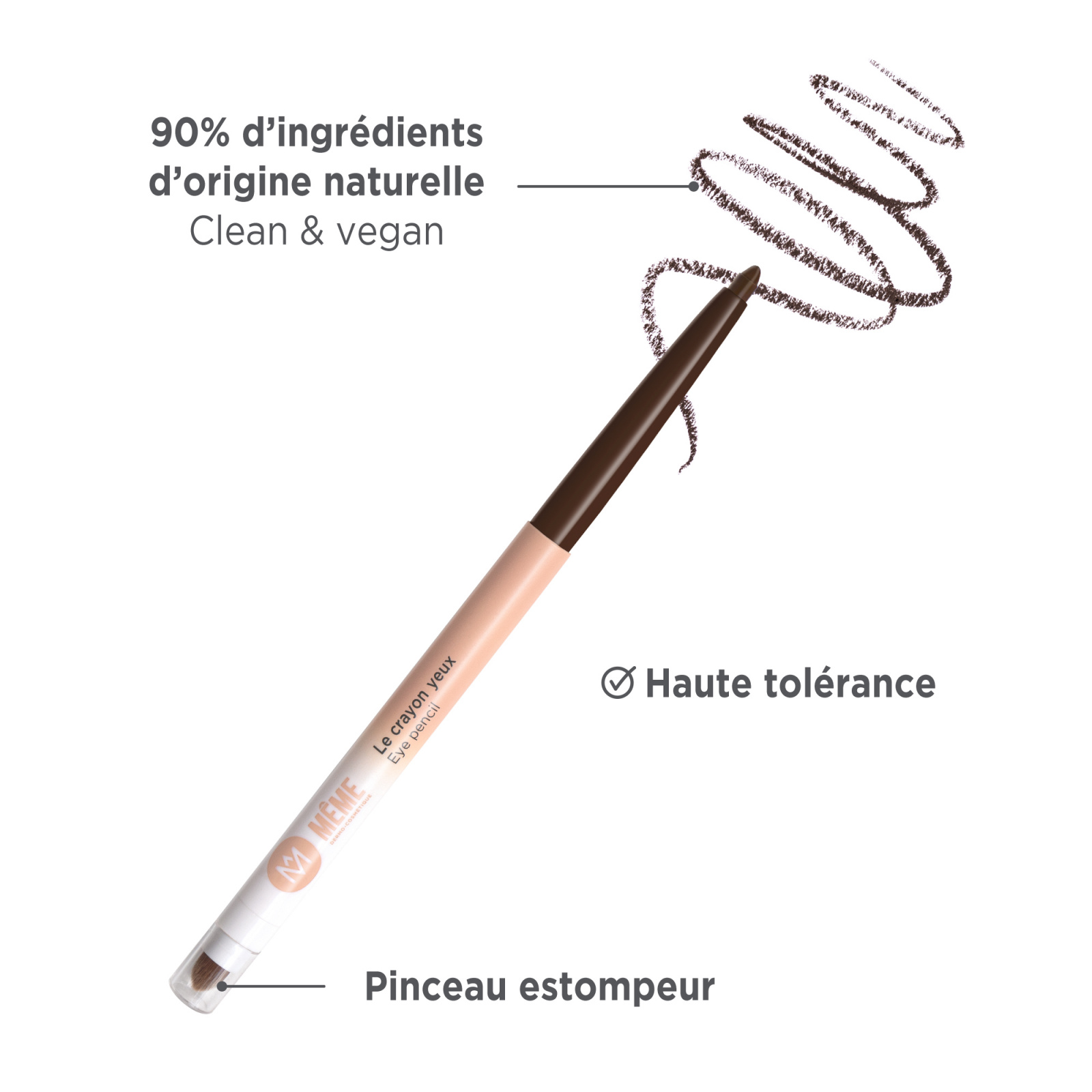 High tolerance eye pencil - MÊME Cosmetics