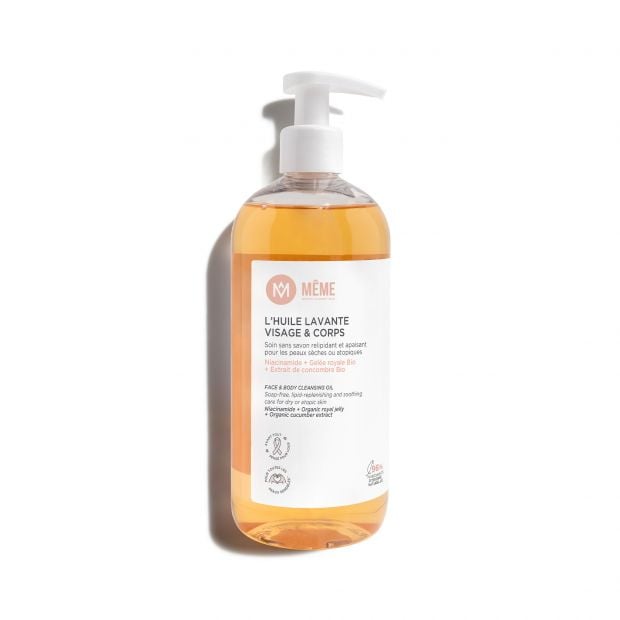 Face and body cleansing oil