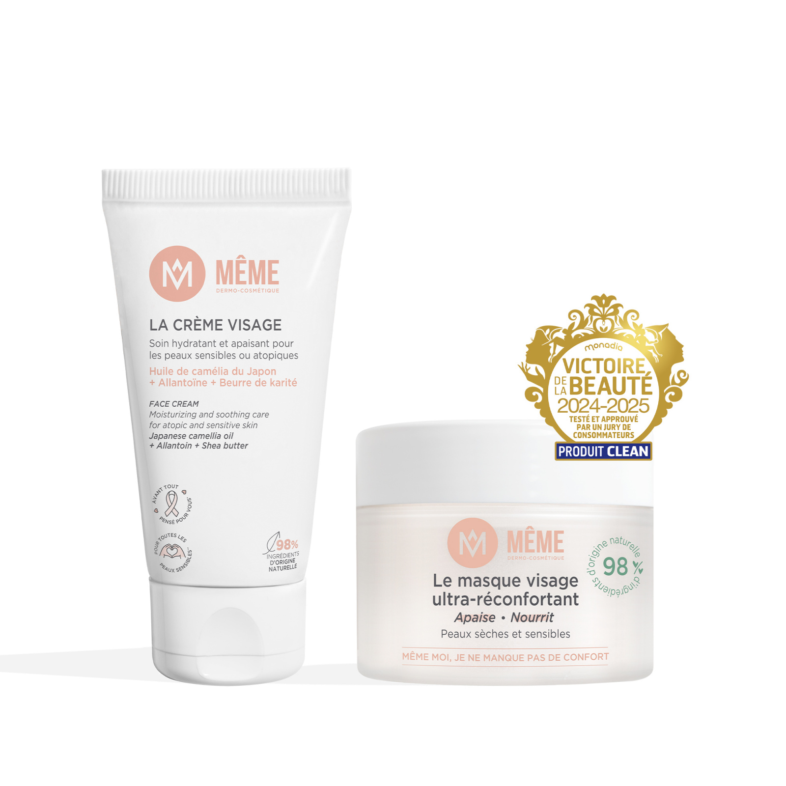 Routine hydratante et repulpante visage - MÊME