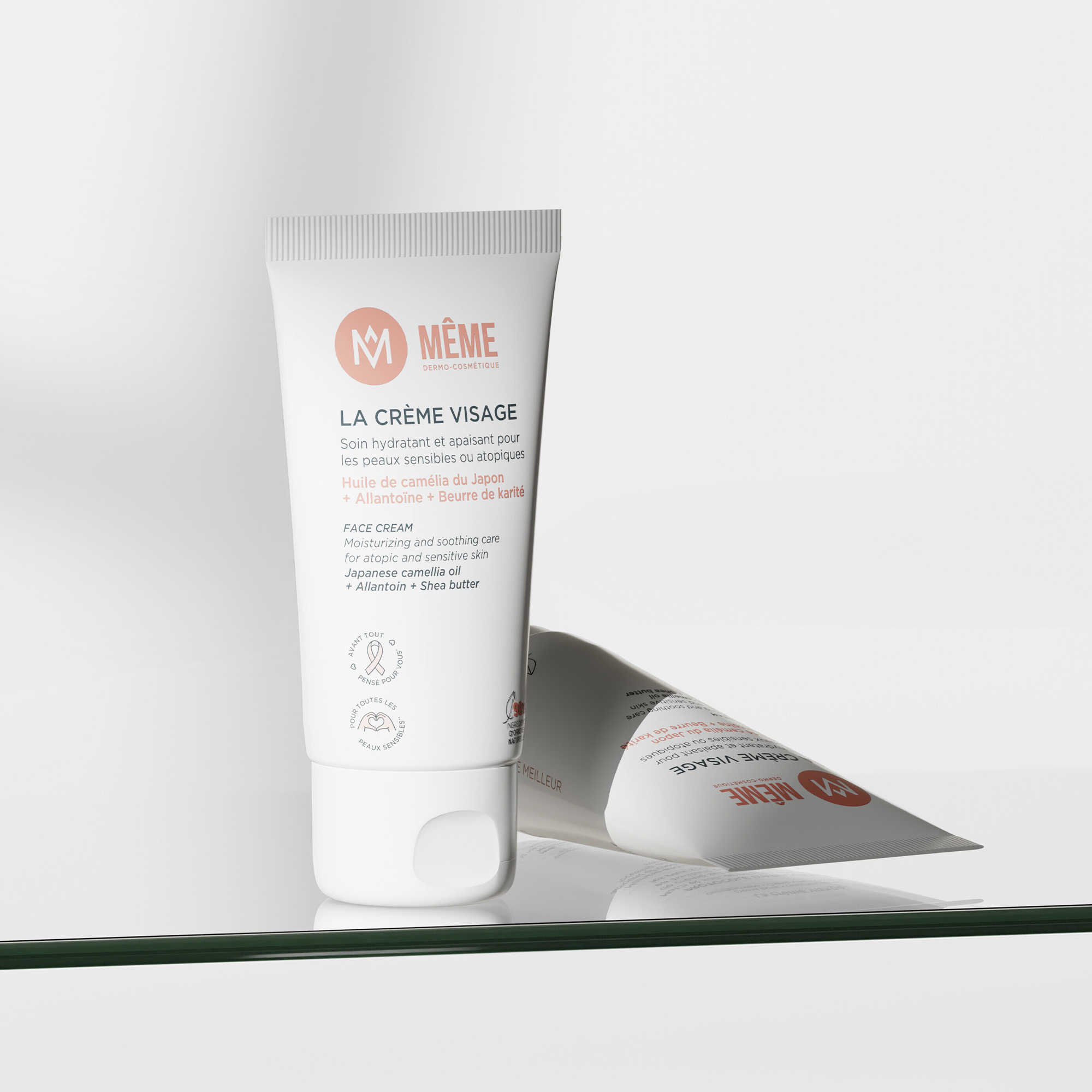 フェイスクリーム meme Facial hydration and nutrition routine - MÊME