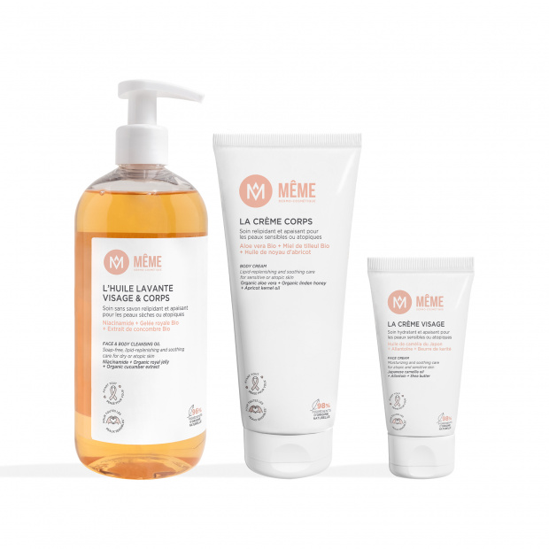 Trio d'indispensables visage et corps - MÊME Cosmetics
